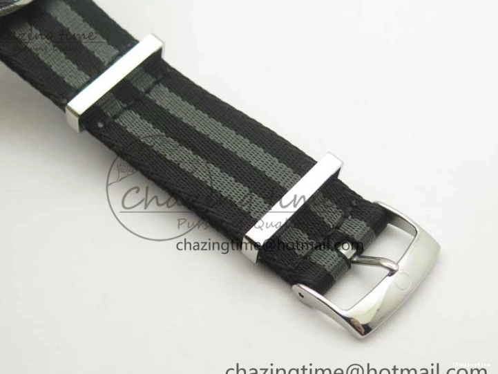 0113 2018 Seamaster Diver 300M VSF Best Edition Black Ceramic Dial on Black Gray Nato Strap A Unique 8057